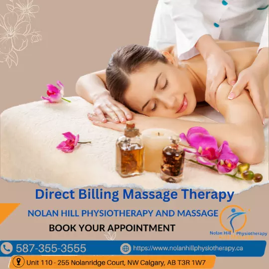 direct billing massage therapy NW Calgary