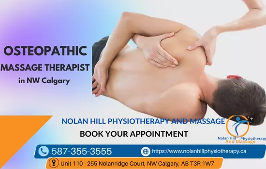 Osteopathic Massage Therapist in NW Calgary