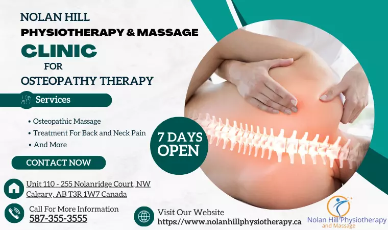 osteopathic manual therapy at Nolan Hill Physiotherapy Clinic